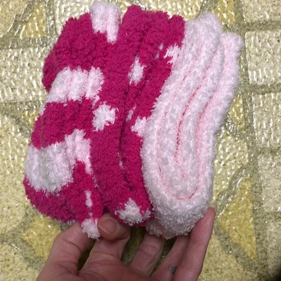 New three pack, secret, treasures, cozy, crew socks - Picture 7 of 10